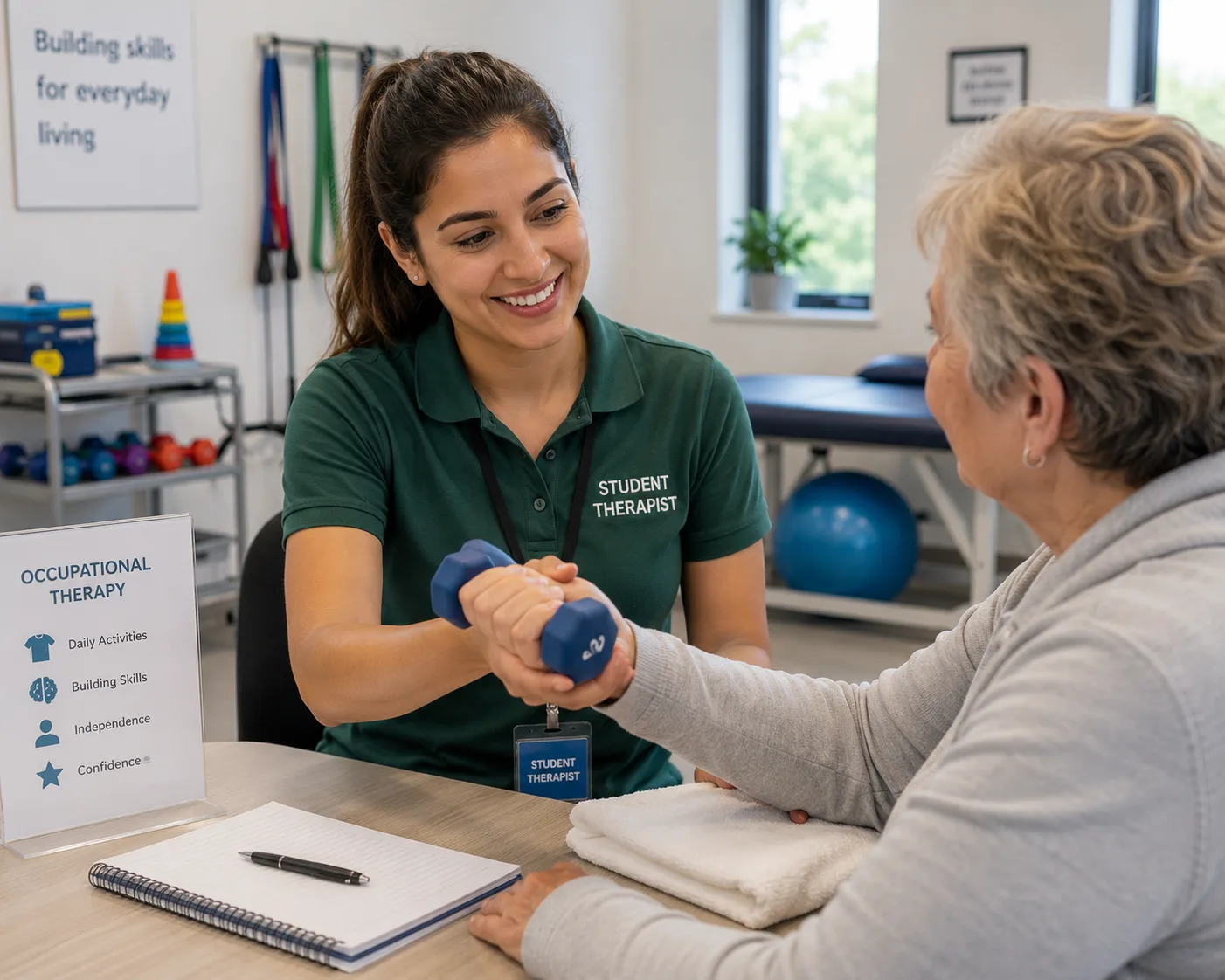 New grad occupational therapist resume guide with fieldwork and capstone examples