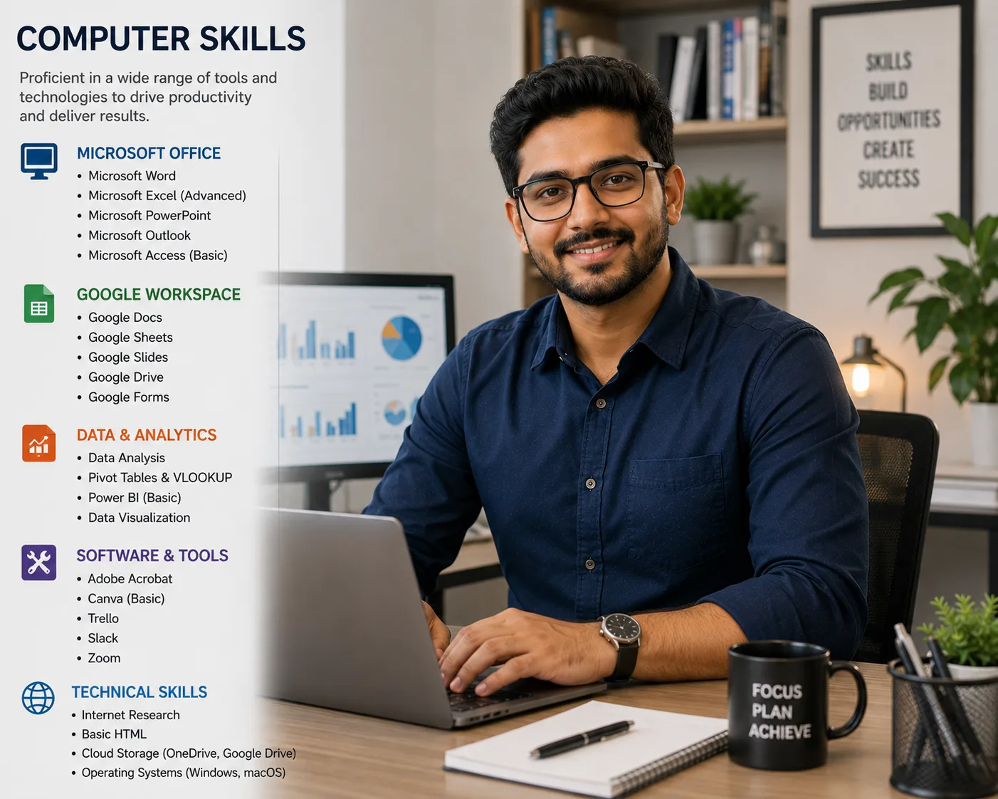 Computer skills to put on resume guide with 50+ skills and examples for 2026